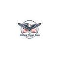 Vintage Americana Eagle Sticker | Retro Diner Neon, Route-Inspired Decal