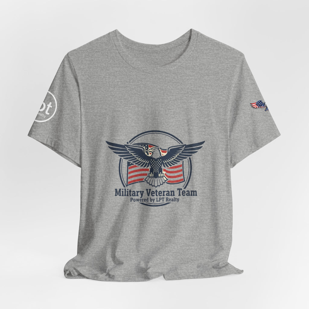 Patriotic Eagle Logo Tee | vintage Americana, retro diner shirt