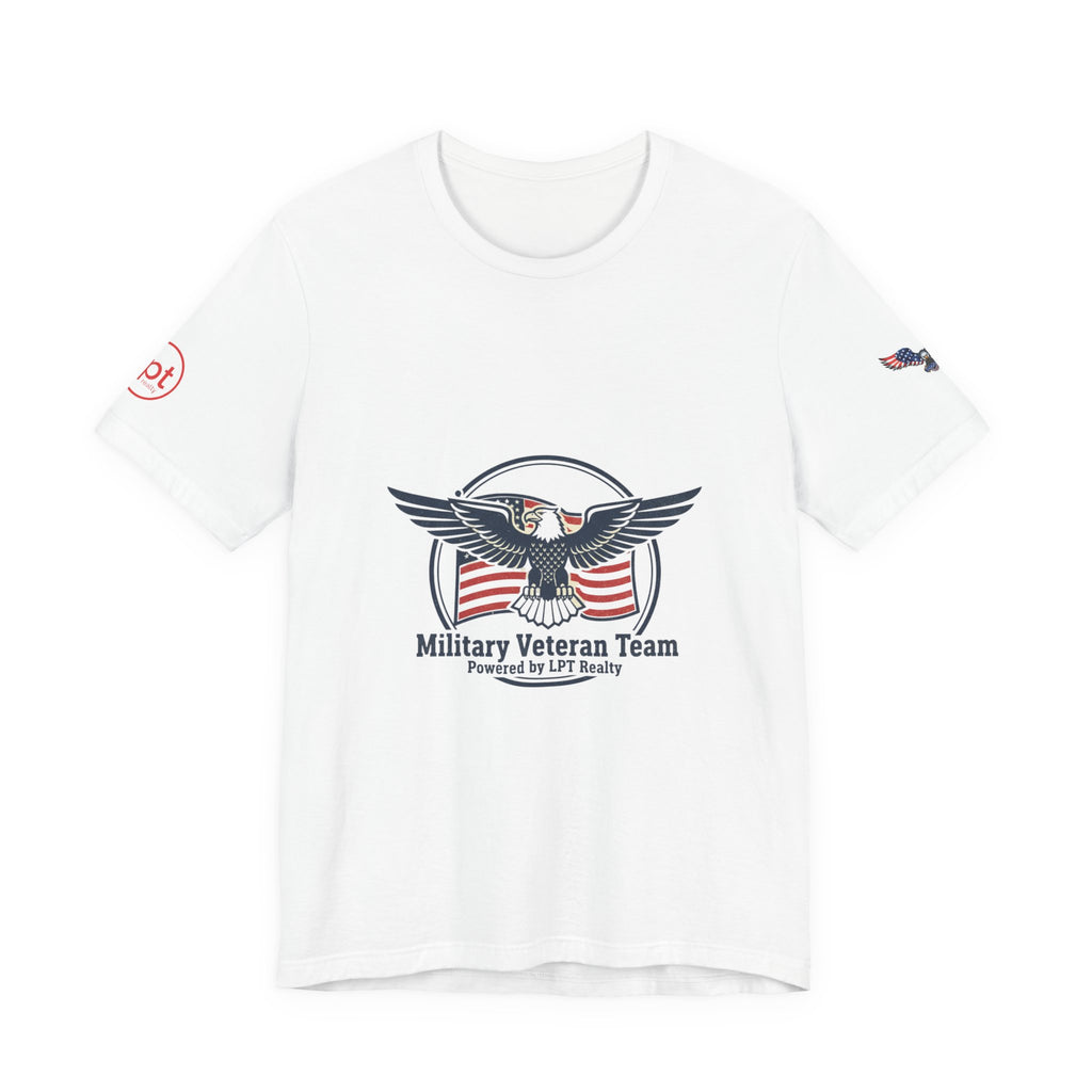 Patriotic Eagle Logo Tee | vintage Americana, retro diner shirt