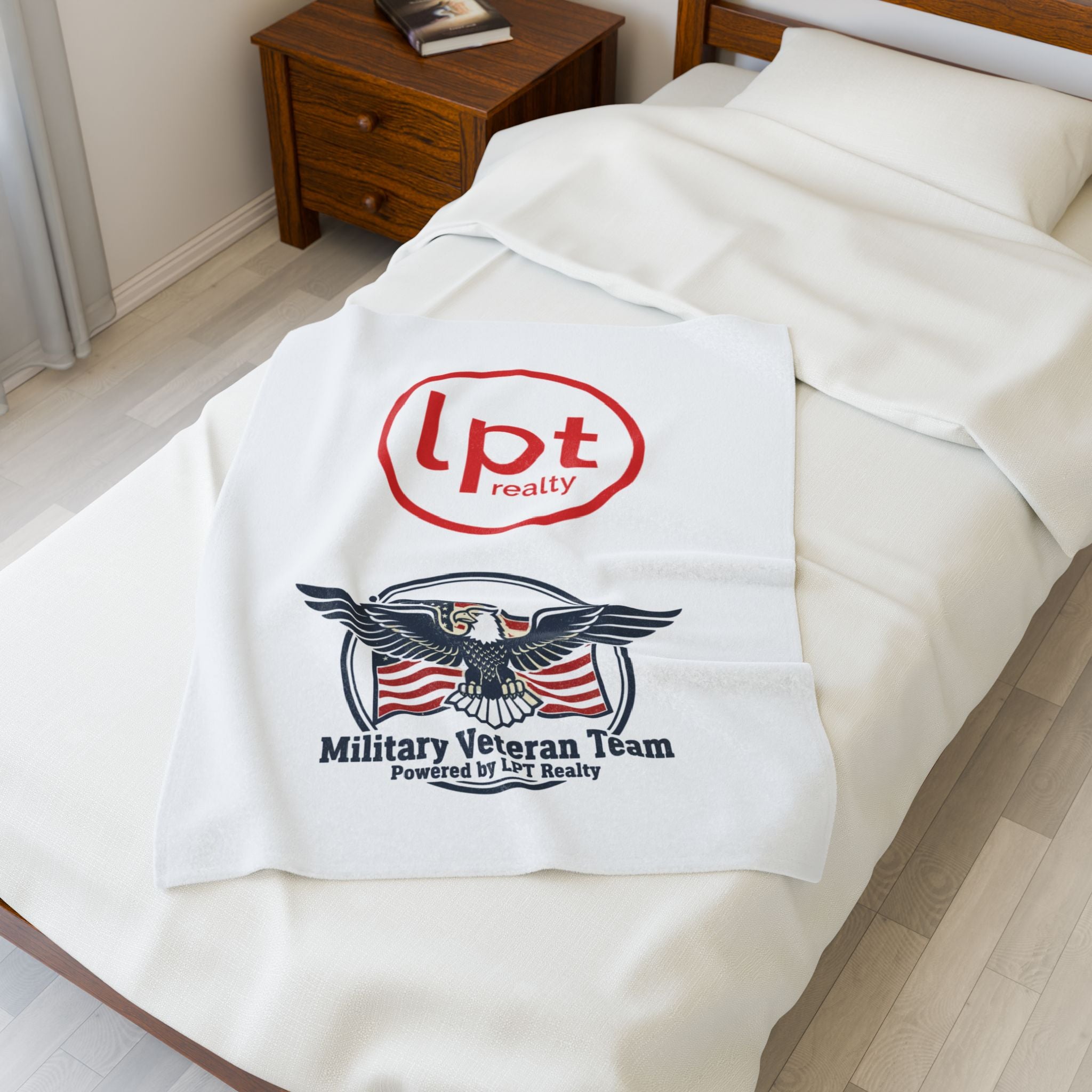 Vintage Diner Eagle Blanket | Retro Americana, Route-Inspired Throw