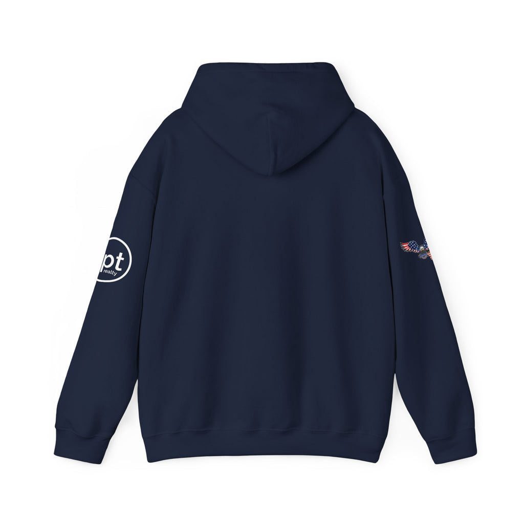 Retro Diner Neon Logo Hoodie | Vintage Americana, Route-Inspired