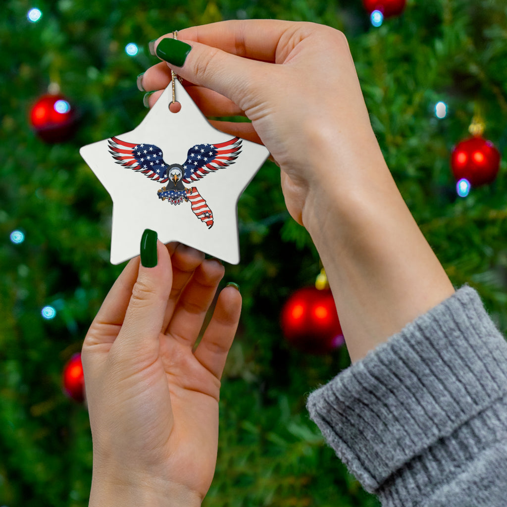 Ceramic Ornament, 4 Shapes
