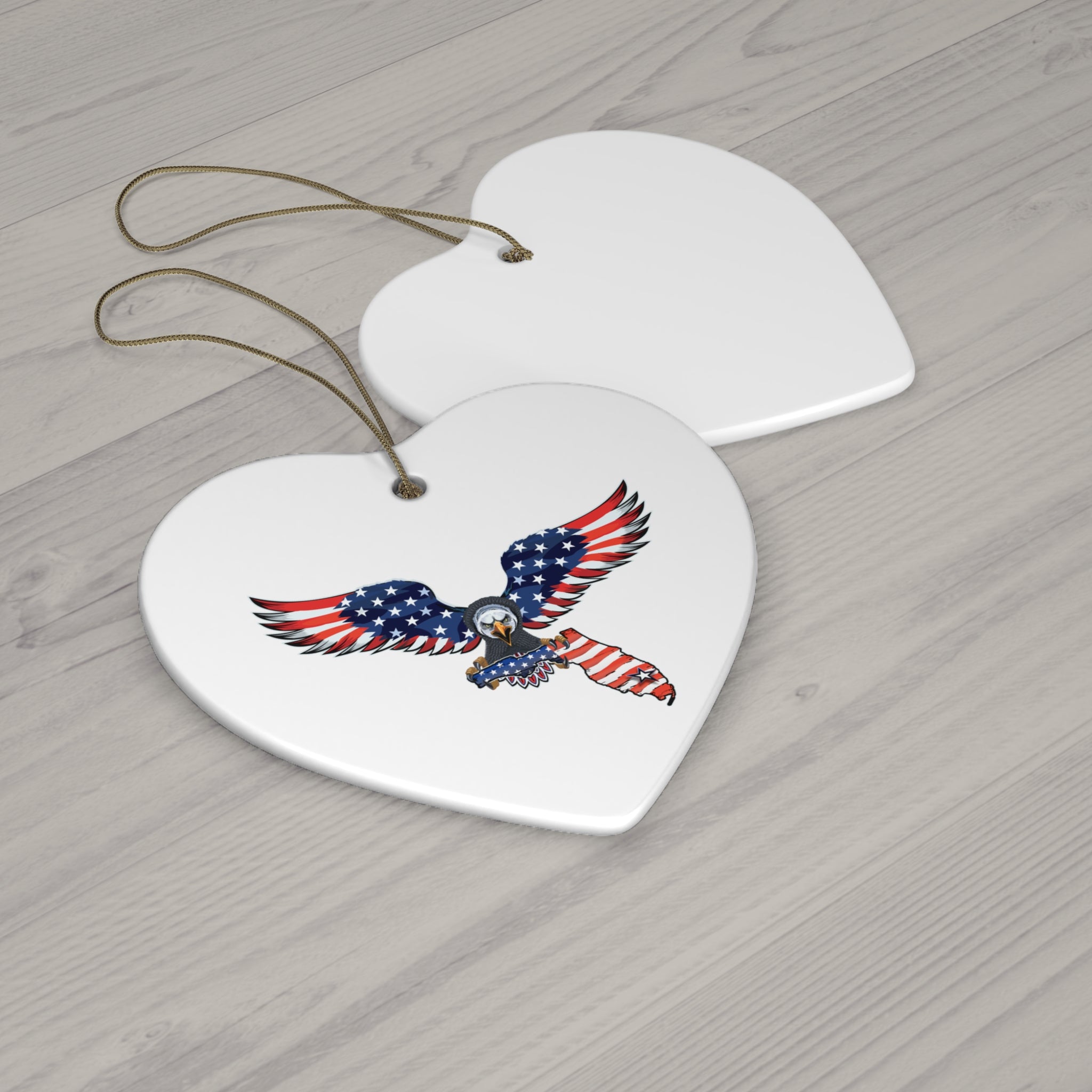 Ceramic Ornament, 4 Shapes