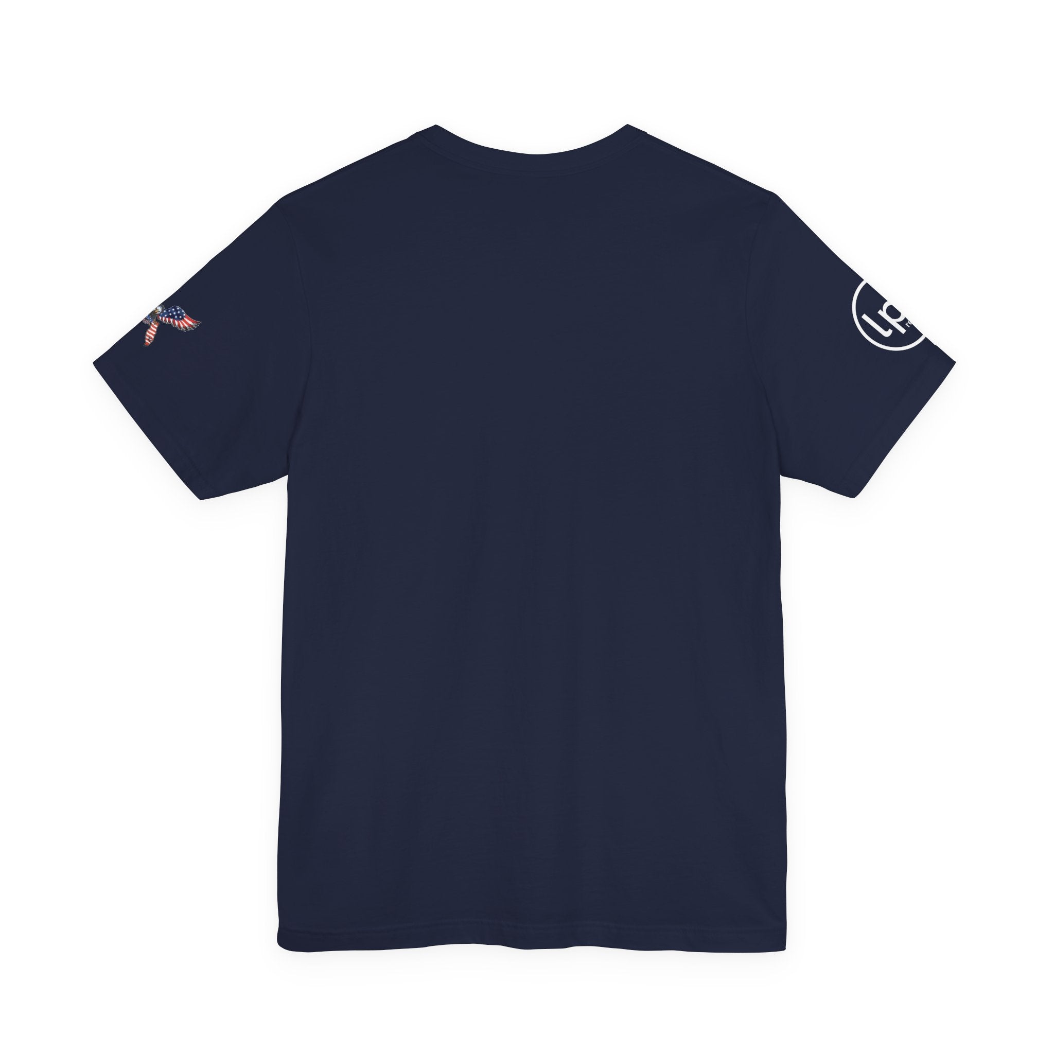 Patriotic Eagle Logo Tee | vintage Americana, retro diner shirt