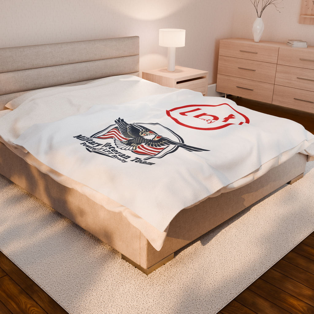 Vintage Diner Eagle Blanket | Retro Americana, Route-Inspired Throw