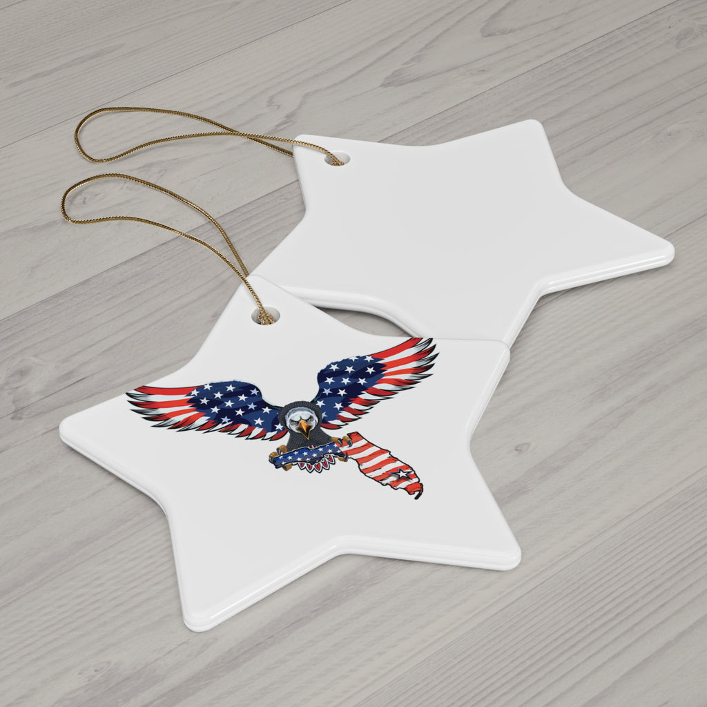 Ceramic Ornament, 4 Shapes