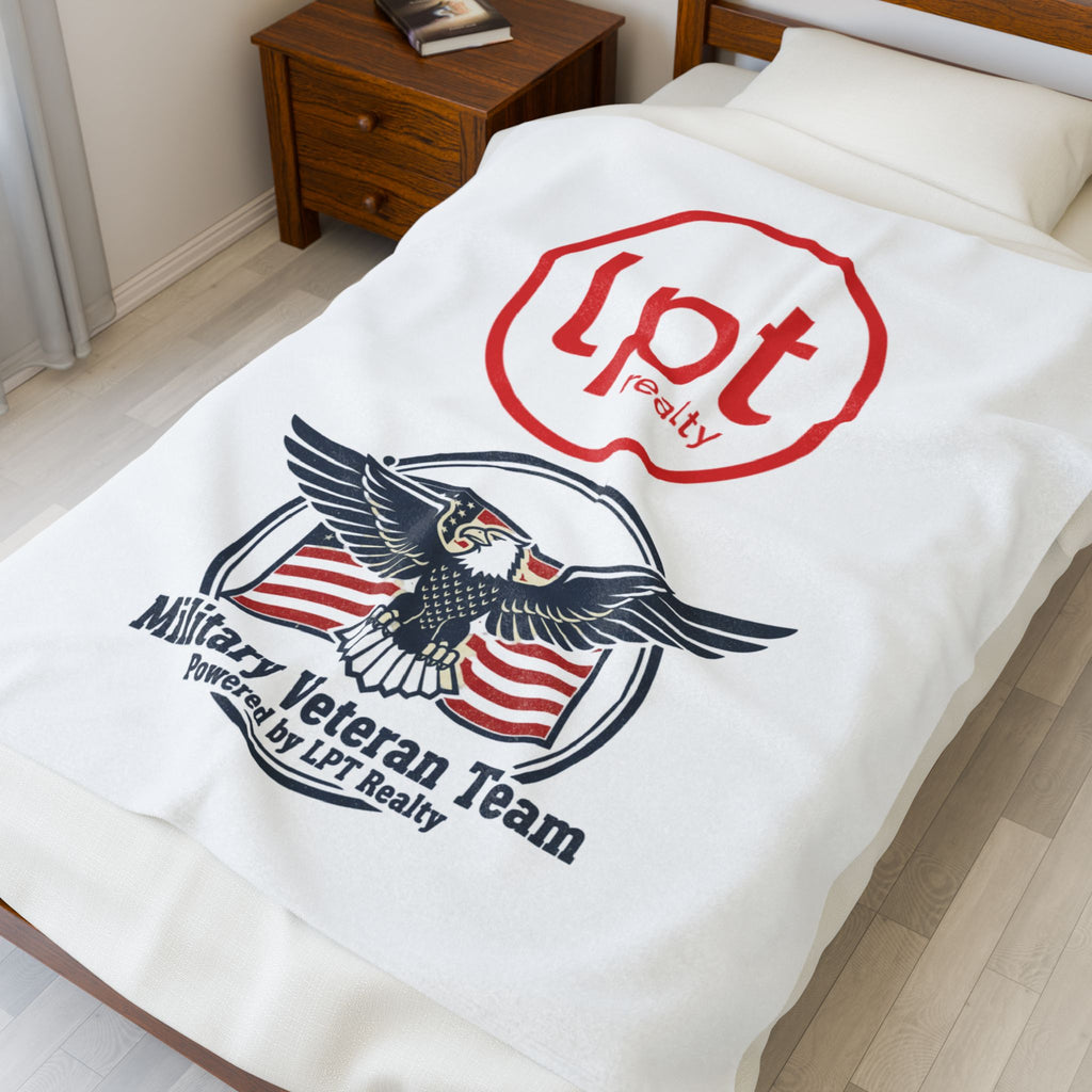Vintage Diner Eagle Blanket | Retro Americana, Route-Inspired Throw
