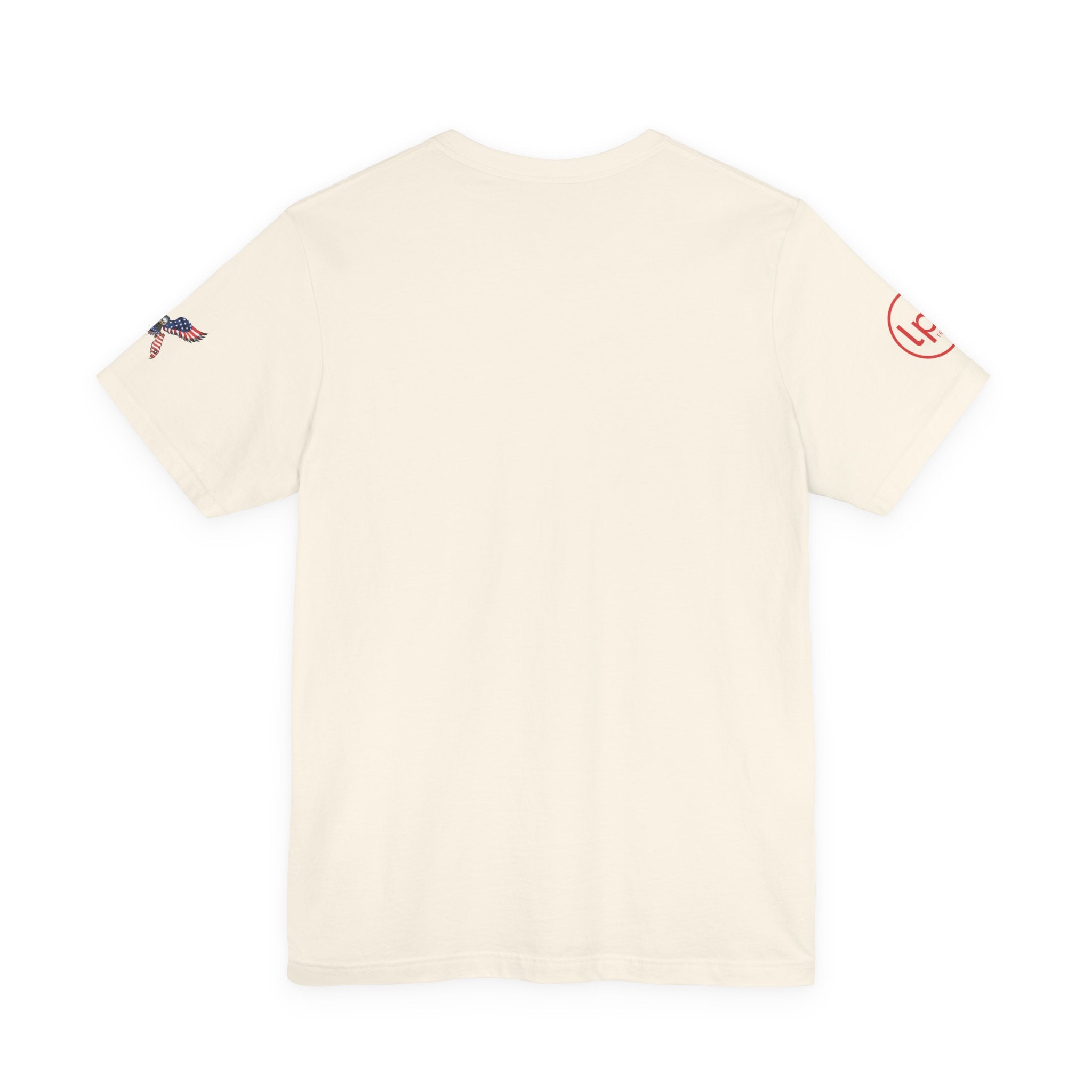 Patriotic Eagle Logo Tee | vintage Americana, retro diner shirt