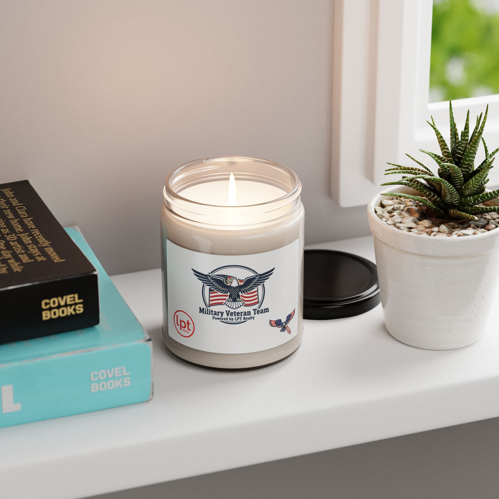 Vintage Diner Americana Candle | Retro Route Neon Soy 9oz
