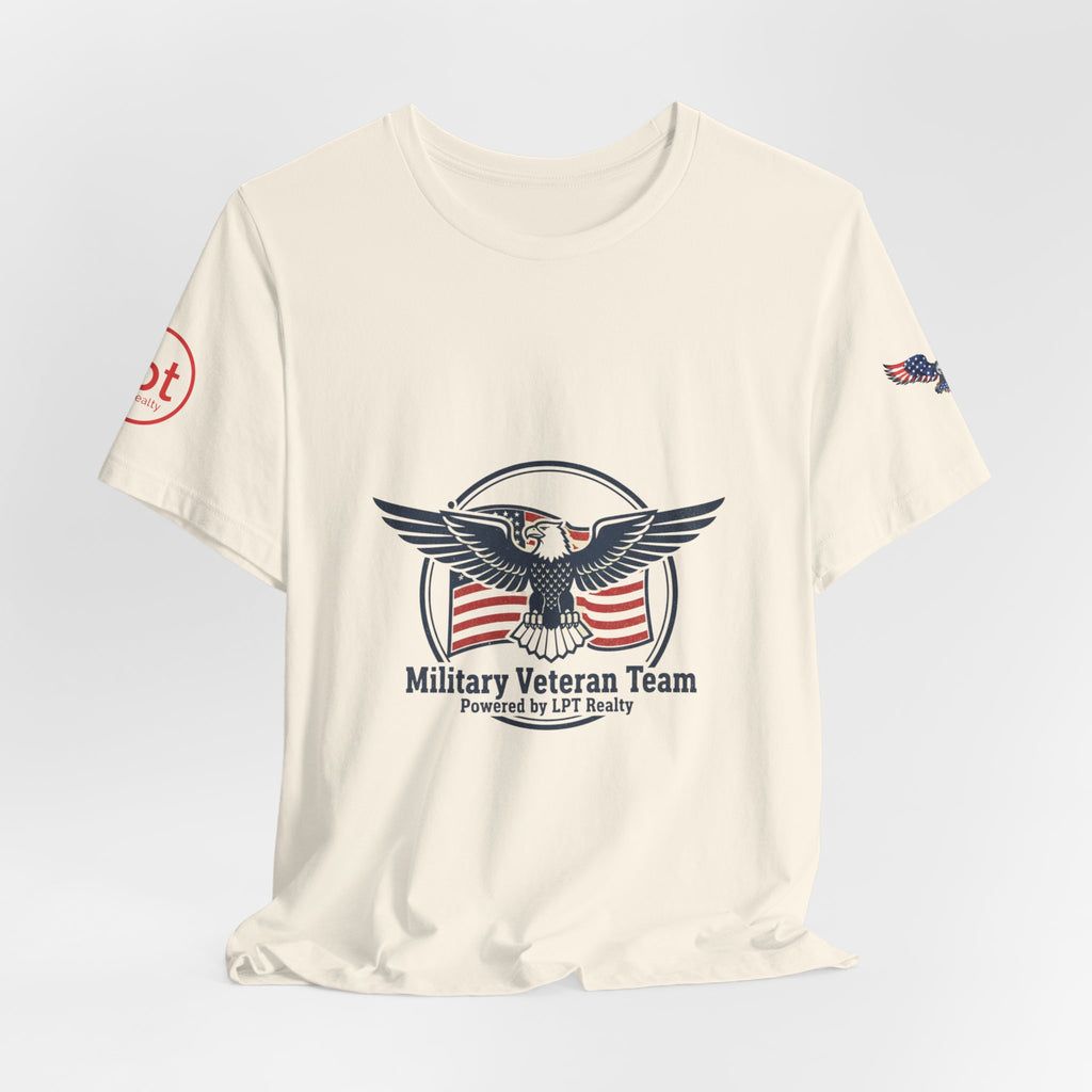 Patriotic Eagle Logo Tee | vintage Americana, retro diner shirt