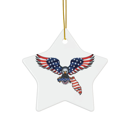 Ceramic Ornament, 4 Shapes