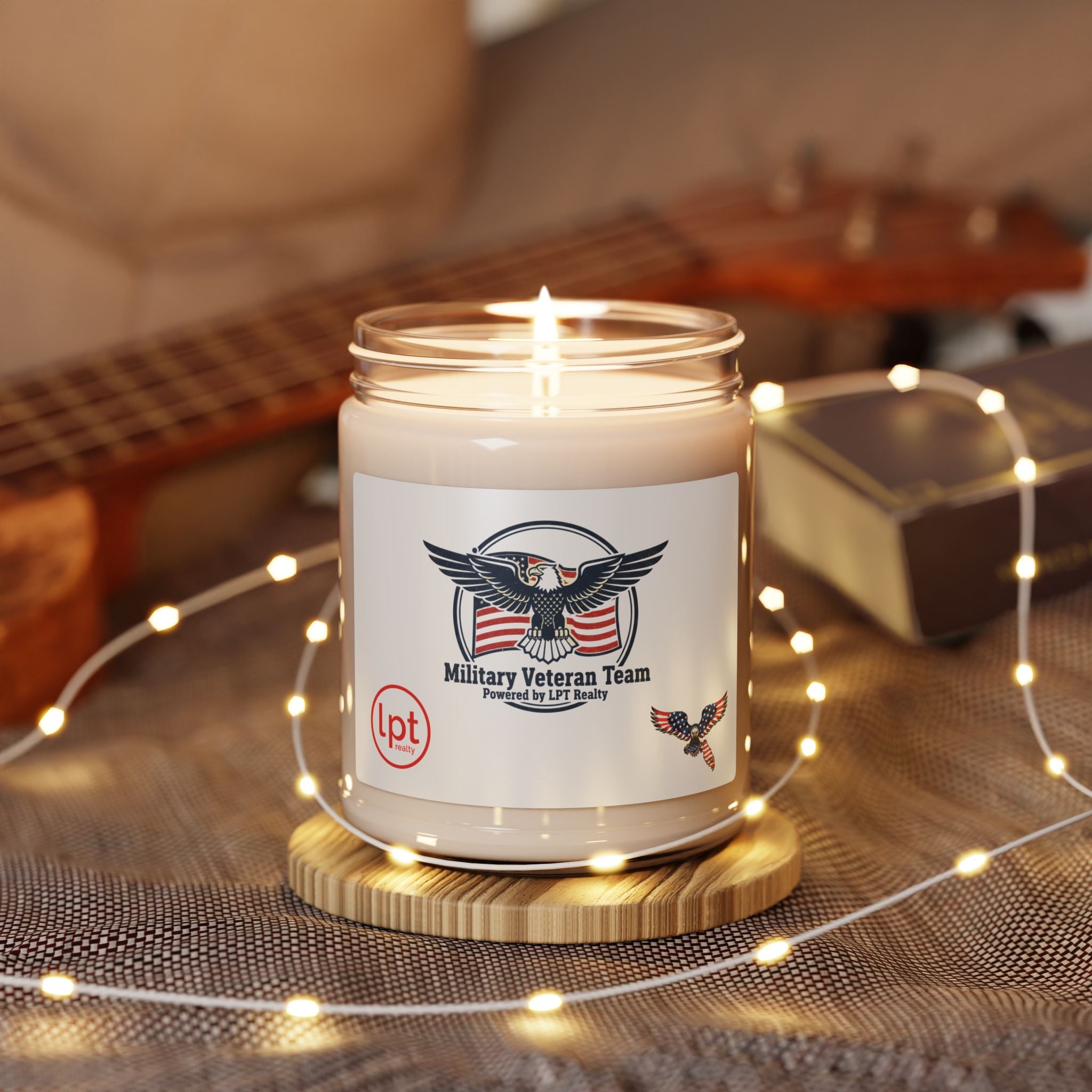 Vintage Diner Americana Candle | Retro Route Neon Soy 9oz