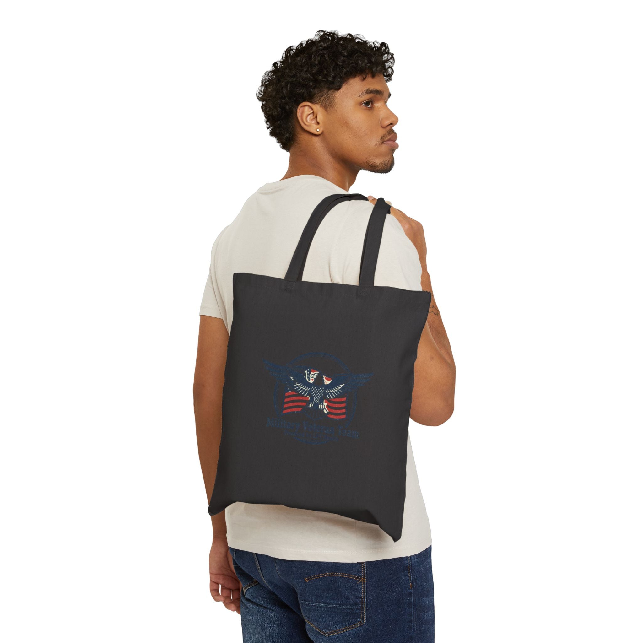 Vintage Diner Wings Tote | Retro Americana, Route-Inspired Canvas