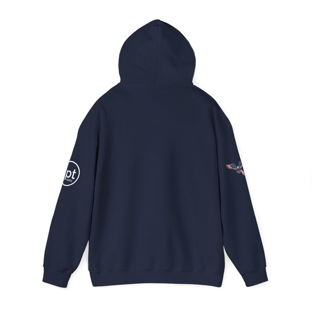Retro Diner Neon Logo Hoodie | Vintage Americana, Route-Inspired