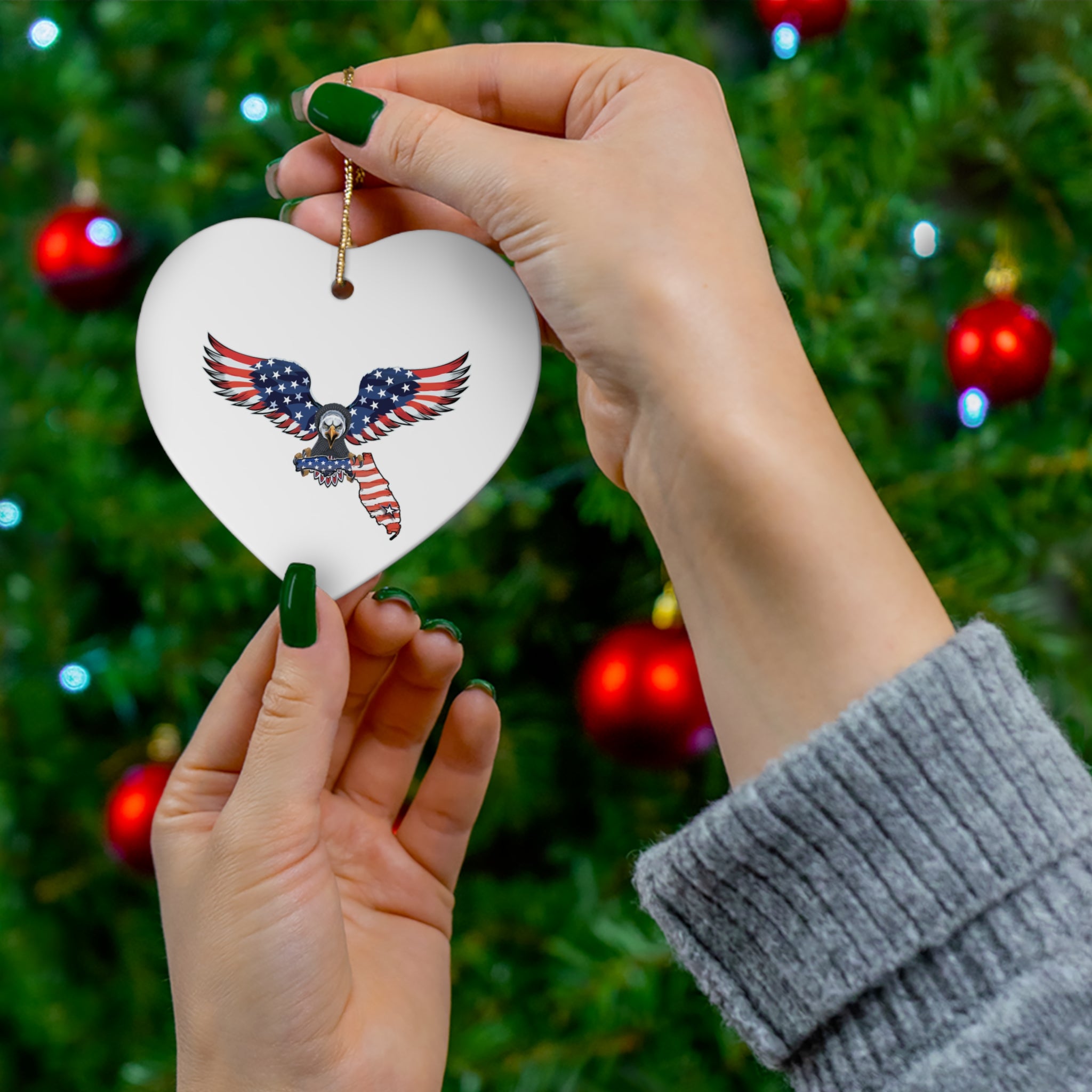 Ceramic Ornament, 4 Shapes